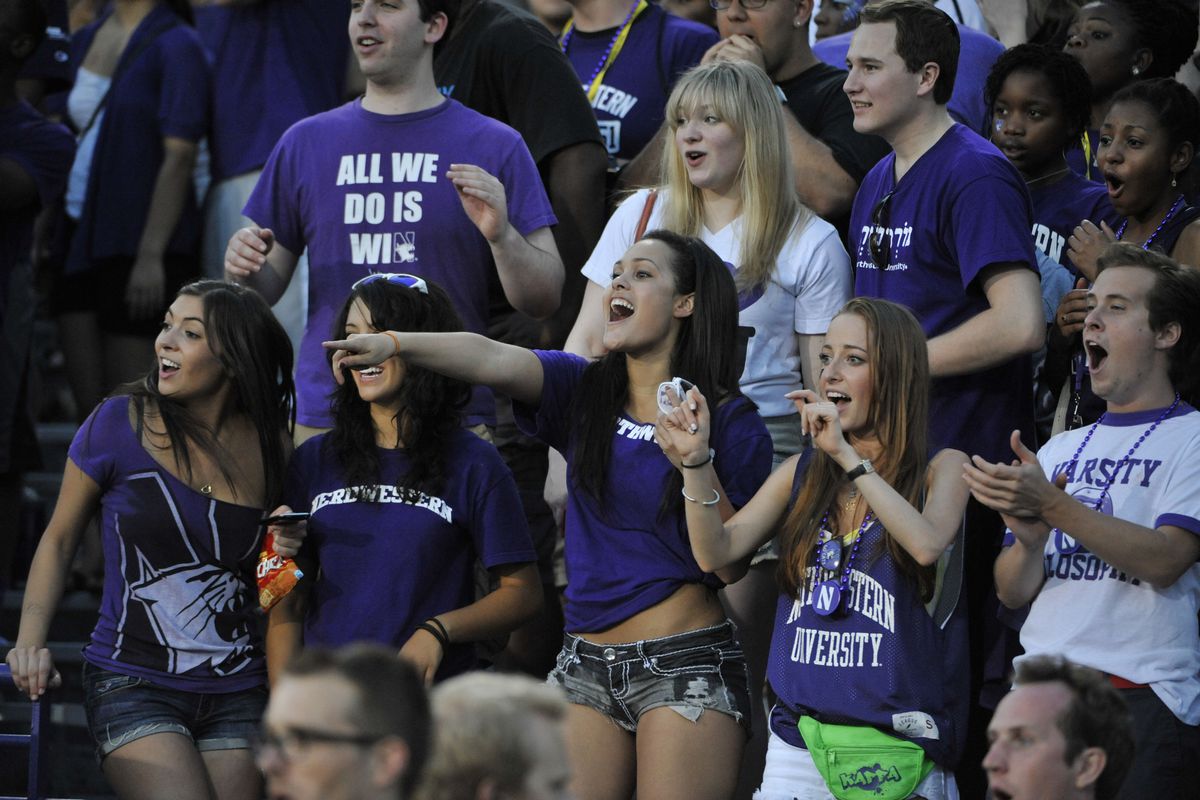 Oh hey! Northwestern fans!