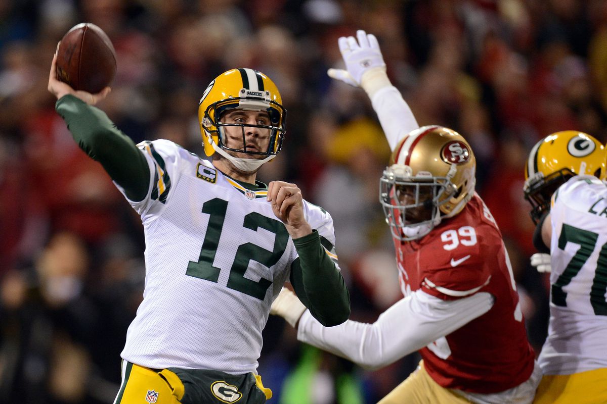 Aaron Rodgers trade rumors: Packers have had conversations with 49ers -  Acme Packing Company