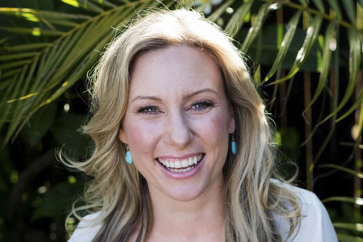 A photo of Justine Damond, whom a Minneapolis police officer shot and killed.