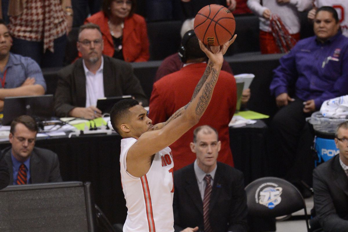 LaQuinton Ross' 3 sent Ohio State to another Elite Eight.