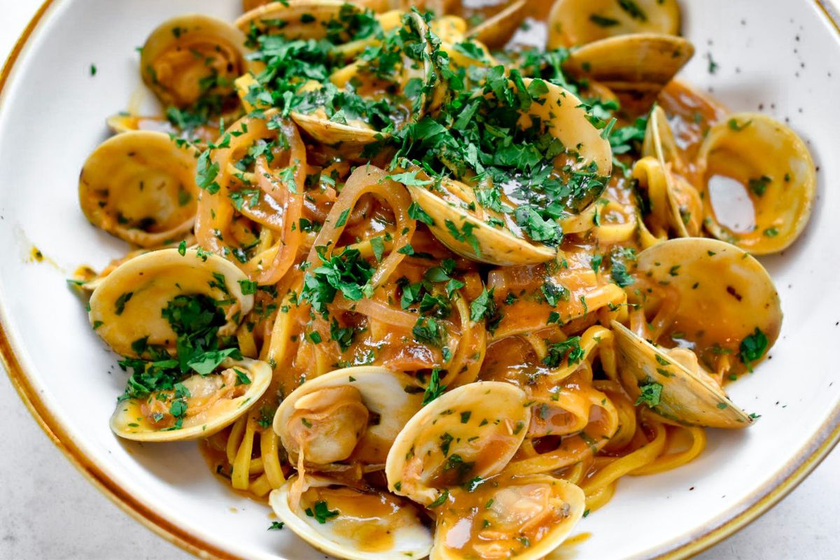 Pasta and clams