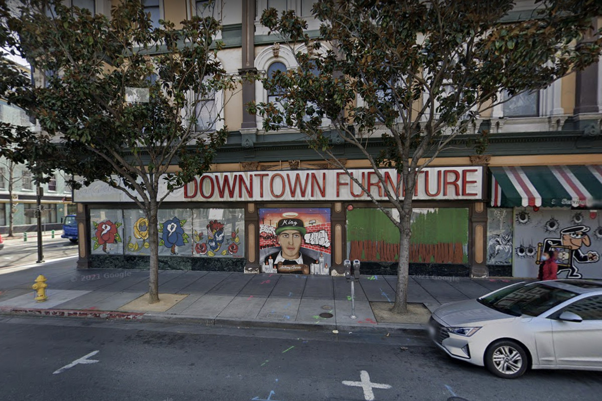 A photo of 93 E. Santa Clara Street in San Jose, knwon as the Odd Fellows Building
