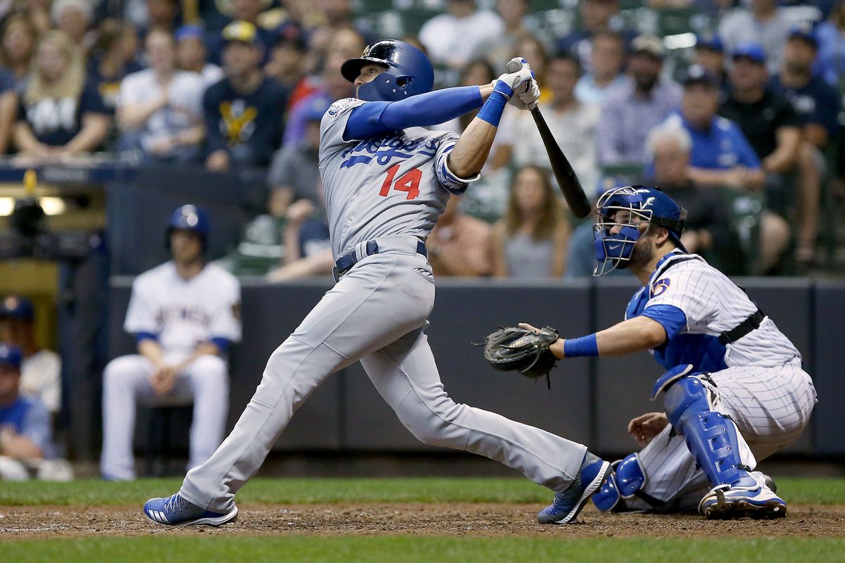 Los Angles Dodgers v Milwaukee Brewers