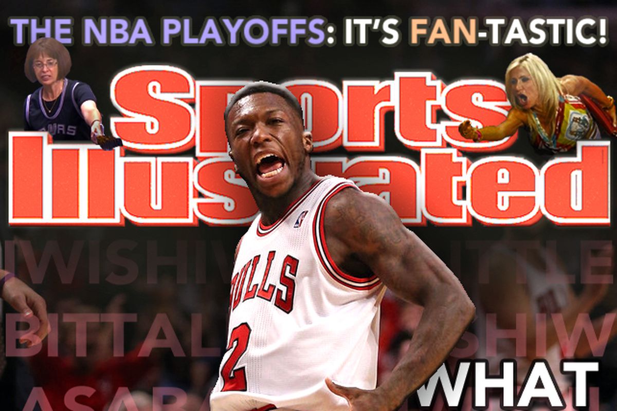 Nate Robinson is so excited.