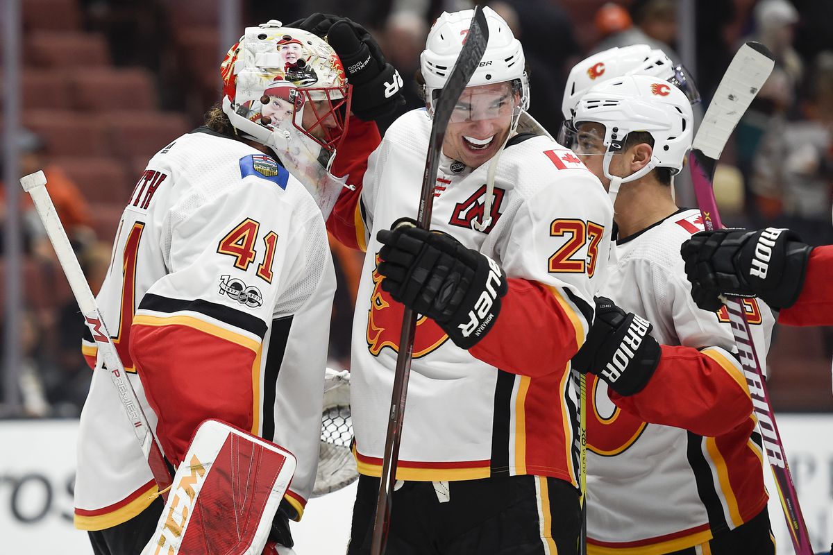 NHL: Calgary Flames at Anaheim Ducks
