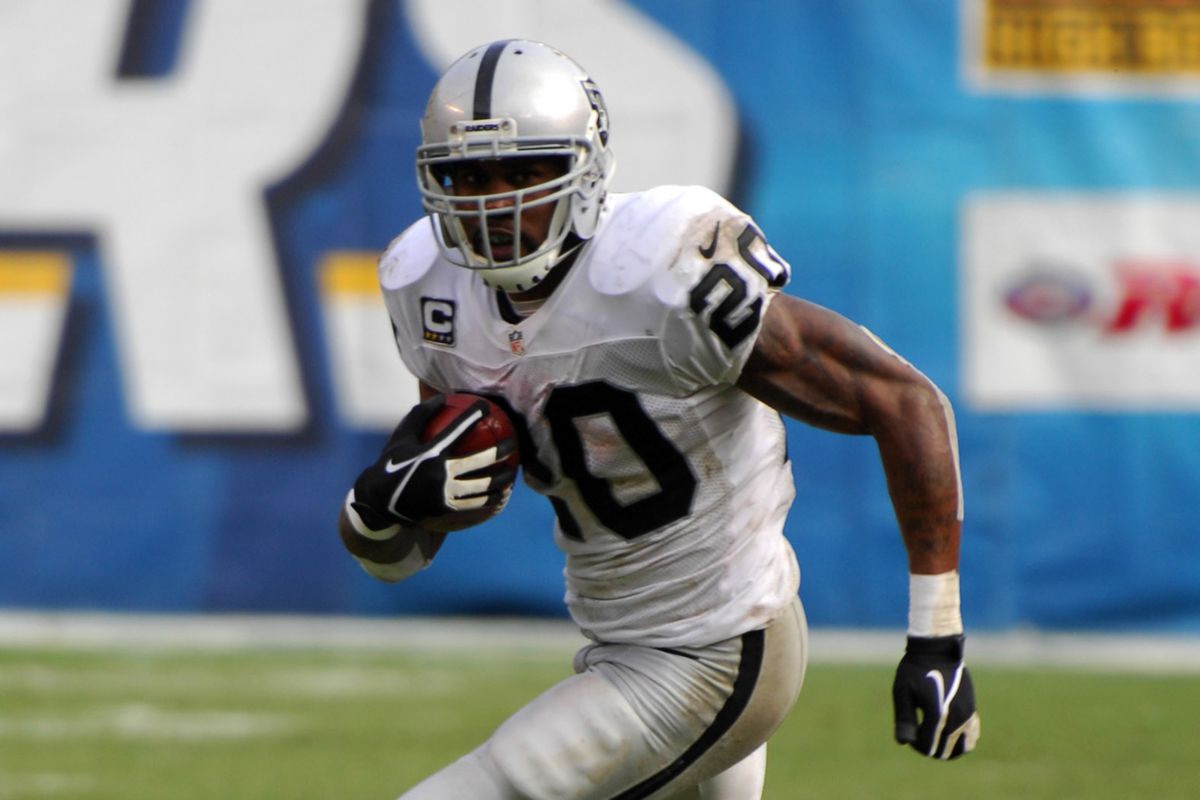 Darren McFadden is one of the few high draft picks the Raiders still have on their roster