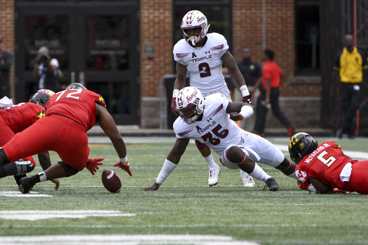 COLLEGE FOOTBALL: SEP 15 Temple at Maryland