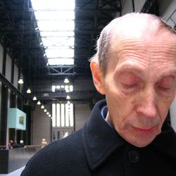 Edward Willmoth in the Tate Modern museum, London, in 2006.
