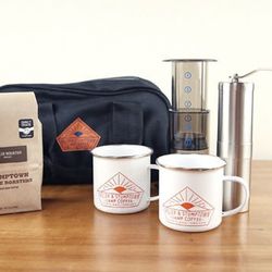 The <strong>Poler x Stumptown</strong> Camp Coffee, <a href="https://www.facebook.com/photo.php?fbid=627109787353057&set=a.117686631628711.15539.108905172506857&type=1&theater">$125</a> at Welcome Stranger, is already sold out in the Stumptown online shop