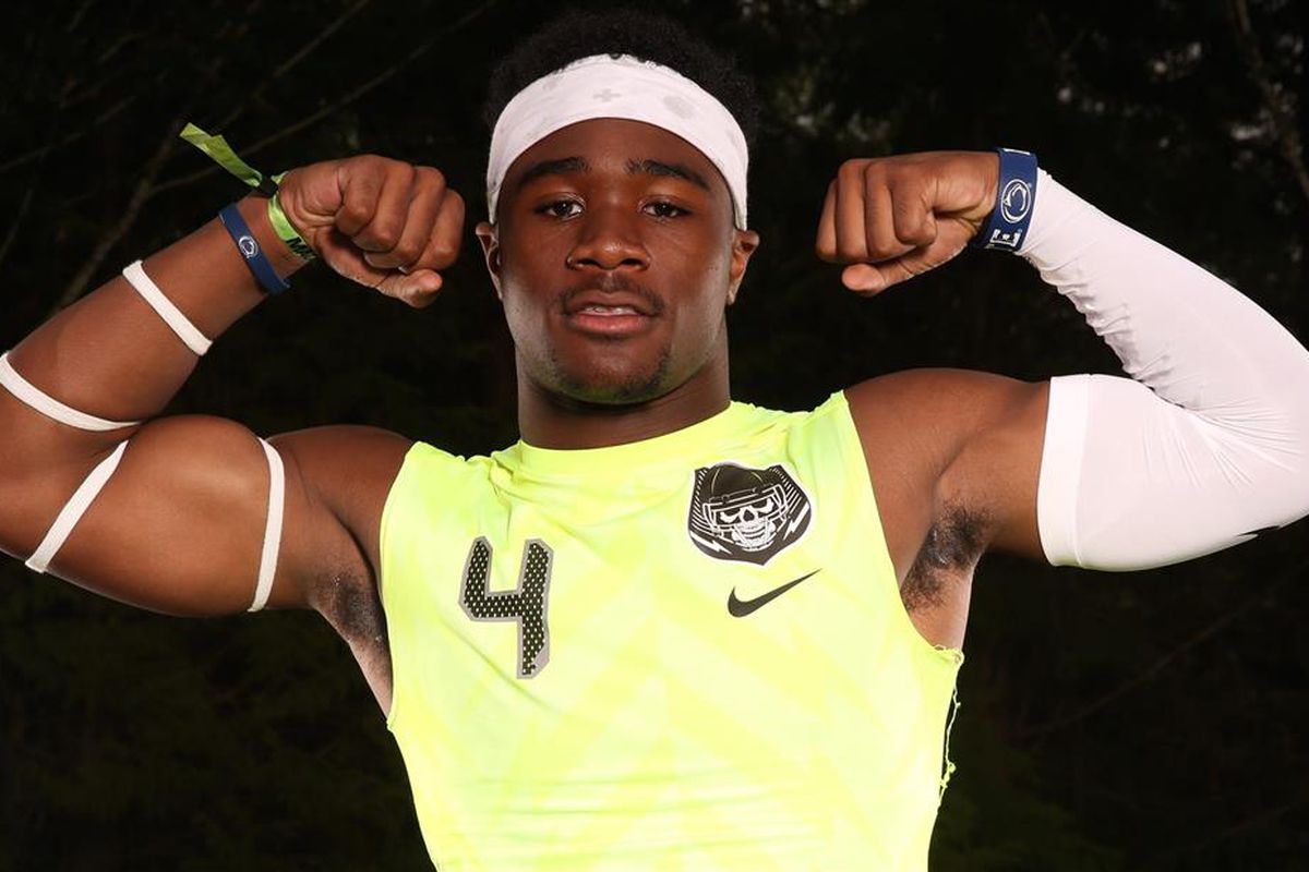 Miles Sanders was one of the Penn State commits to ball out this weekend.