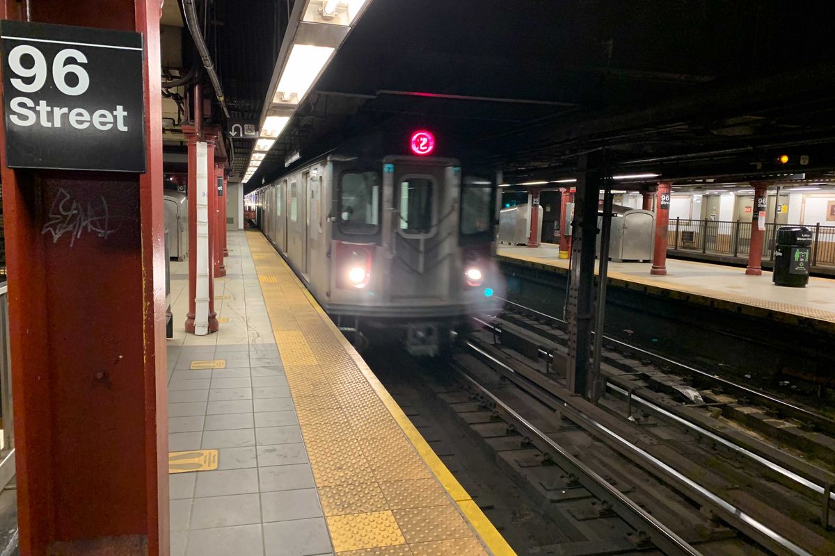 The 96th Street station in Manhattan, Jan. 5, 2021.