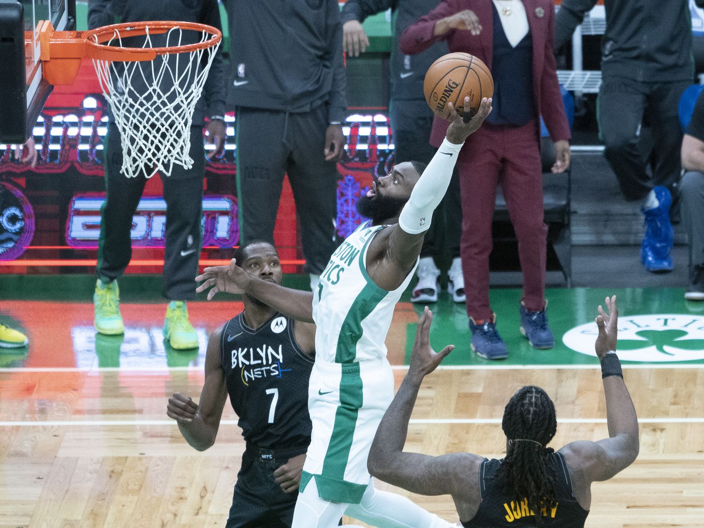 Nets vs. Celtics Game 1 score, takeaways: Brooklyn star trio burns Boston in second half en route to 1-0 lead