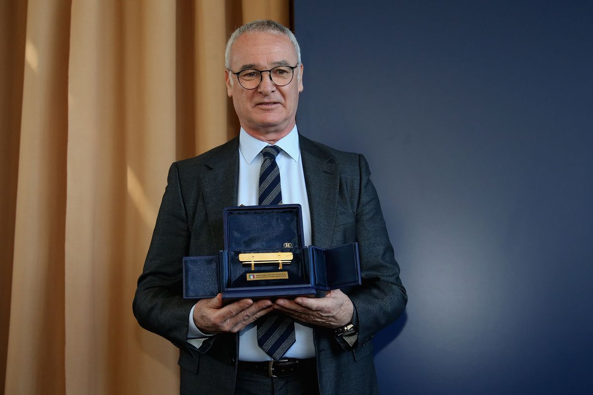 Italian Football Federation 'Panchine D'Oro E D'Argento' Prize
