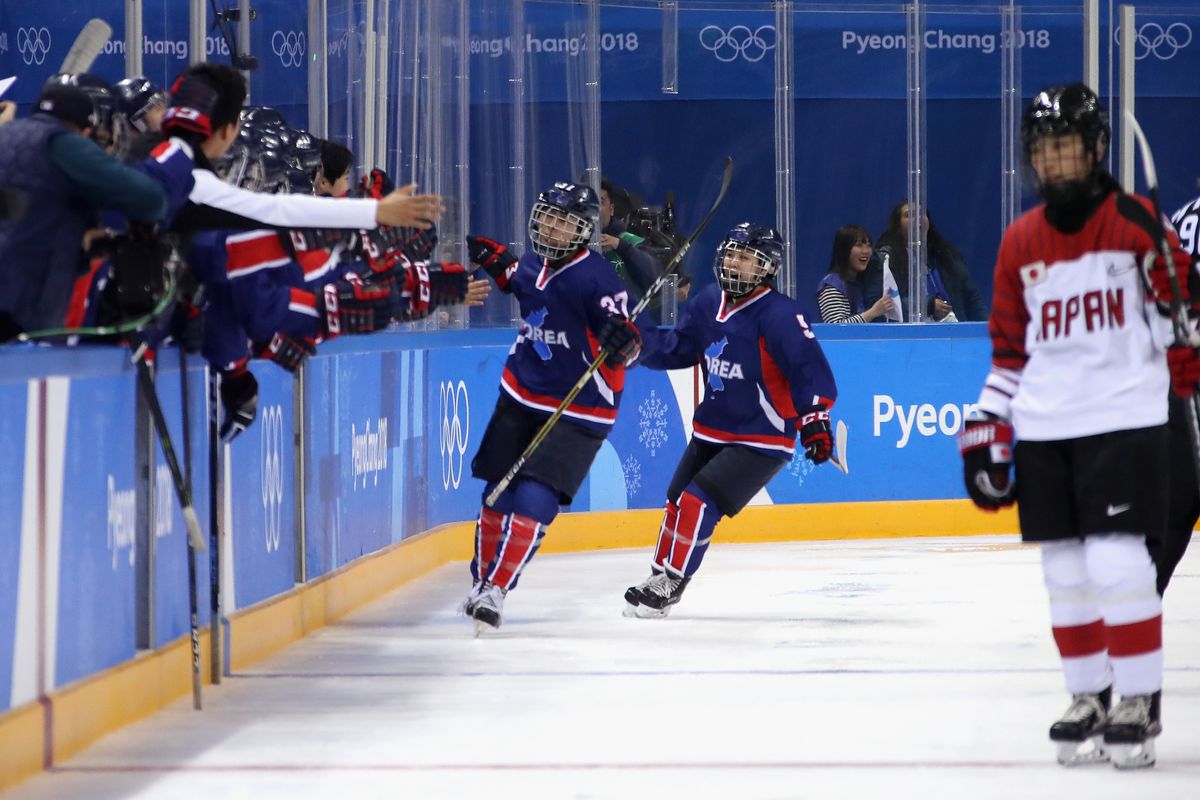 Ice Hockey - Winter Olympics Day 5 - Korea v Japan