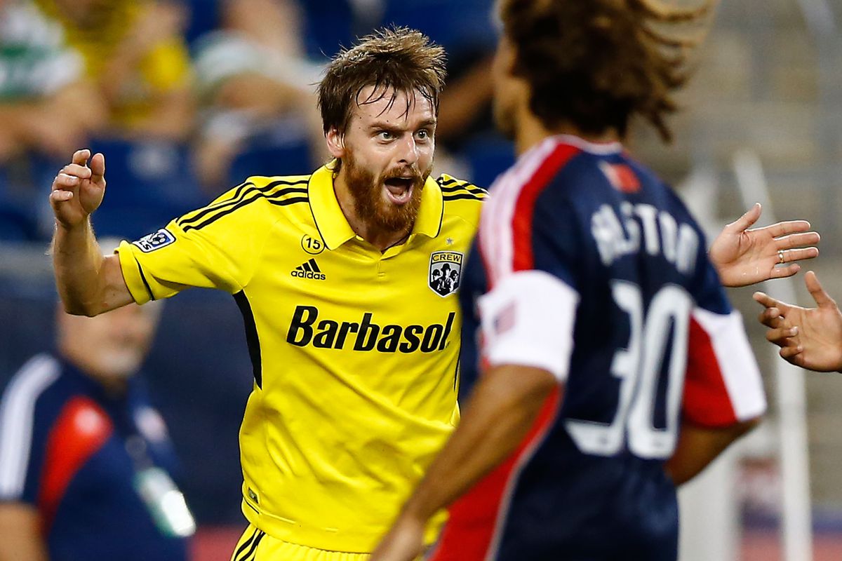 When Eddie Gaven of the Columbus Crew is unhappy, we at Hot Time in Old Town are incredibly happy.