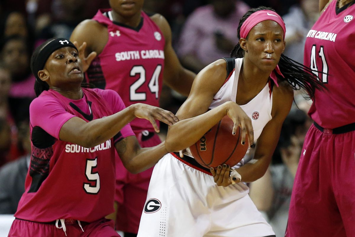 NCAA Womens Basketball: Georgia at South Carolina