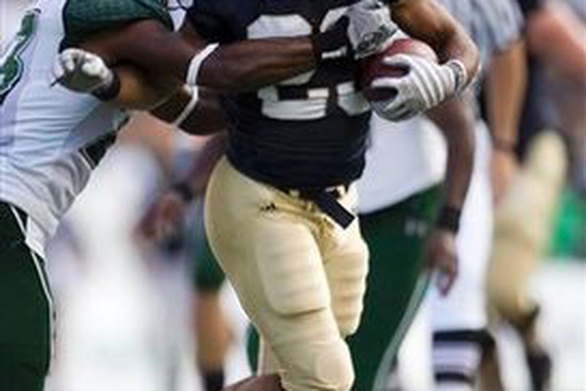 Many mock drafts have the Patriots selecting <a href="http://www.nationalfootballpost.com/Notre-Dame-Wide-Receiver-Golden-Tate.html">WR Golden Tate (Notre Dame)</a>.  