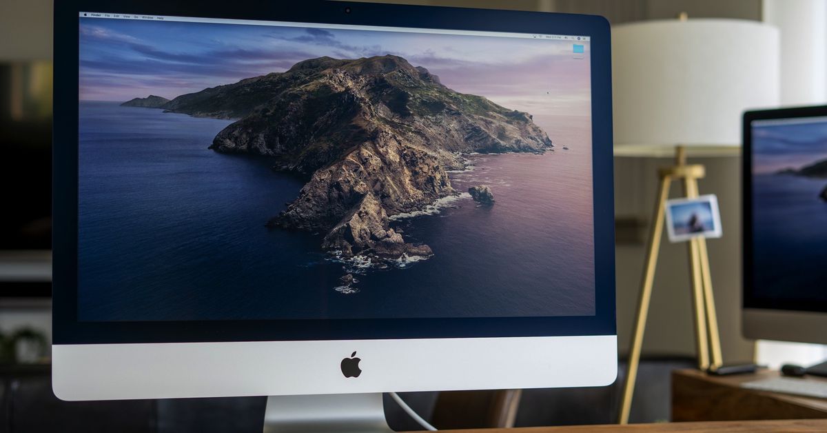 În fiecare săptămână combustibil Punete cu  Apple iMac 27-inch (2020) review: new webcam, new screen option, same iMac  - The Verge