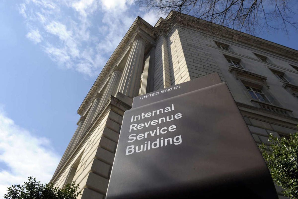 This March 22, 2103 file photo shows the exterior of the Internal Revenue Service building in Washington. 