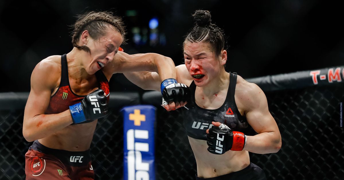 Zhang Weili vs. Joanna Jedrzejczyk full fight video highlights - MMA Fighting