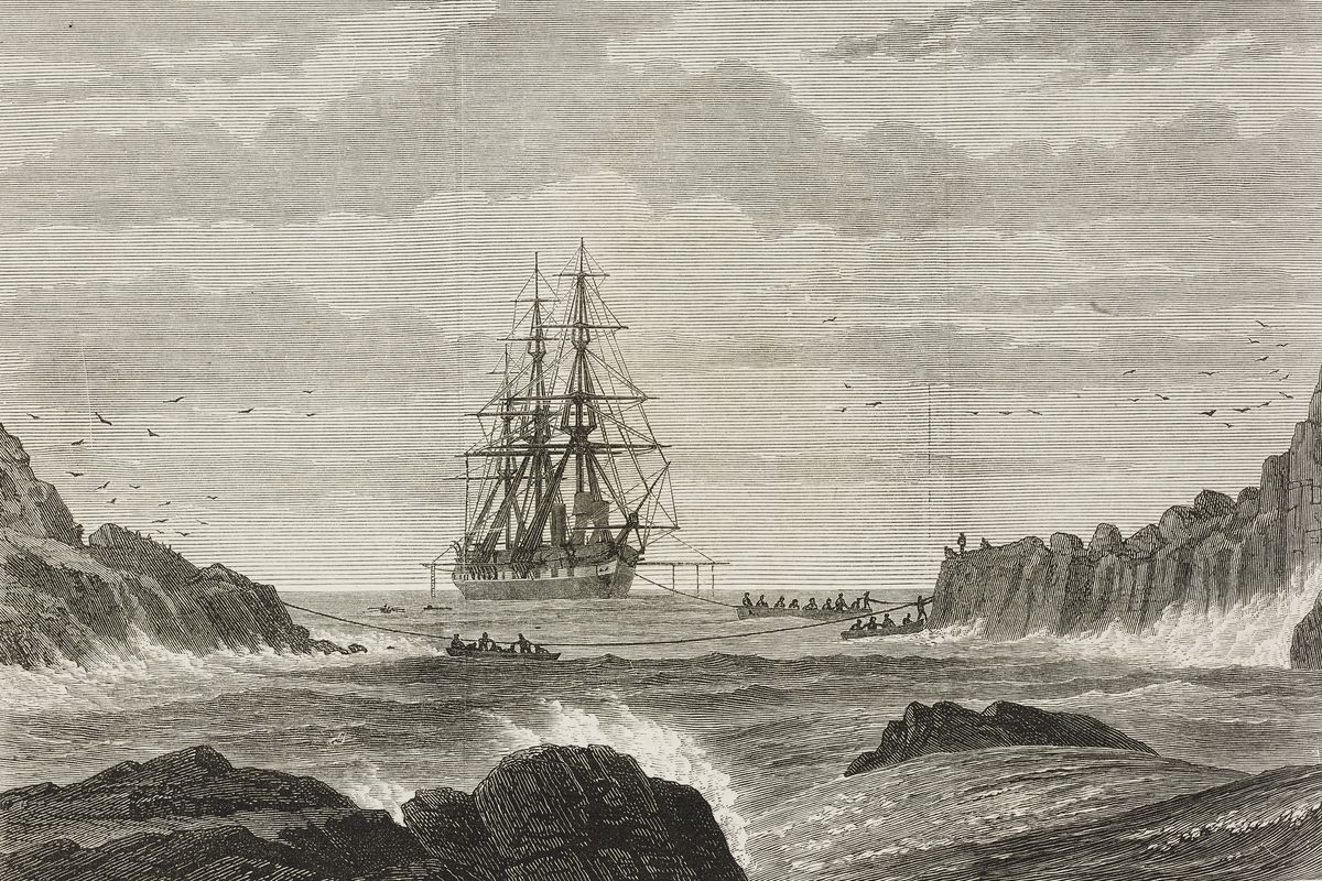 Voyage of HMS Challenger, Atlantic Ocean