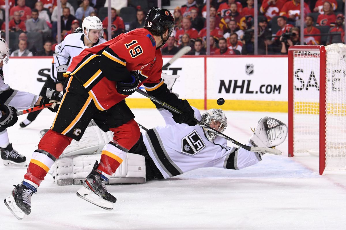 NHL: Los Angeles Kings at Calgary Flames
