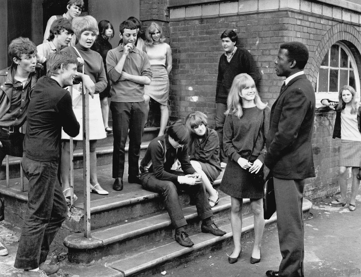 In “To Sir, With Love” Sidney Poitier starred as Mark Thackeray, a teacher in a tough London school in the 1960s.