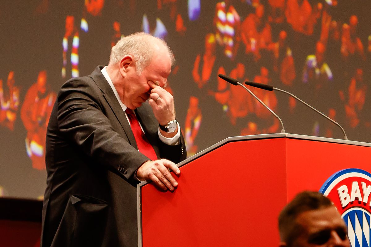 Uli Hoeness steps down as president of Bayern Munich: his farewell ...
