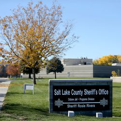 The Oxbow Jail in South Salt Lake is pictured on Tuesday, Oct. 24, 2017.