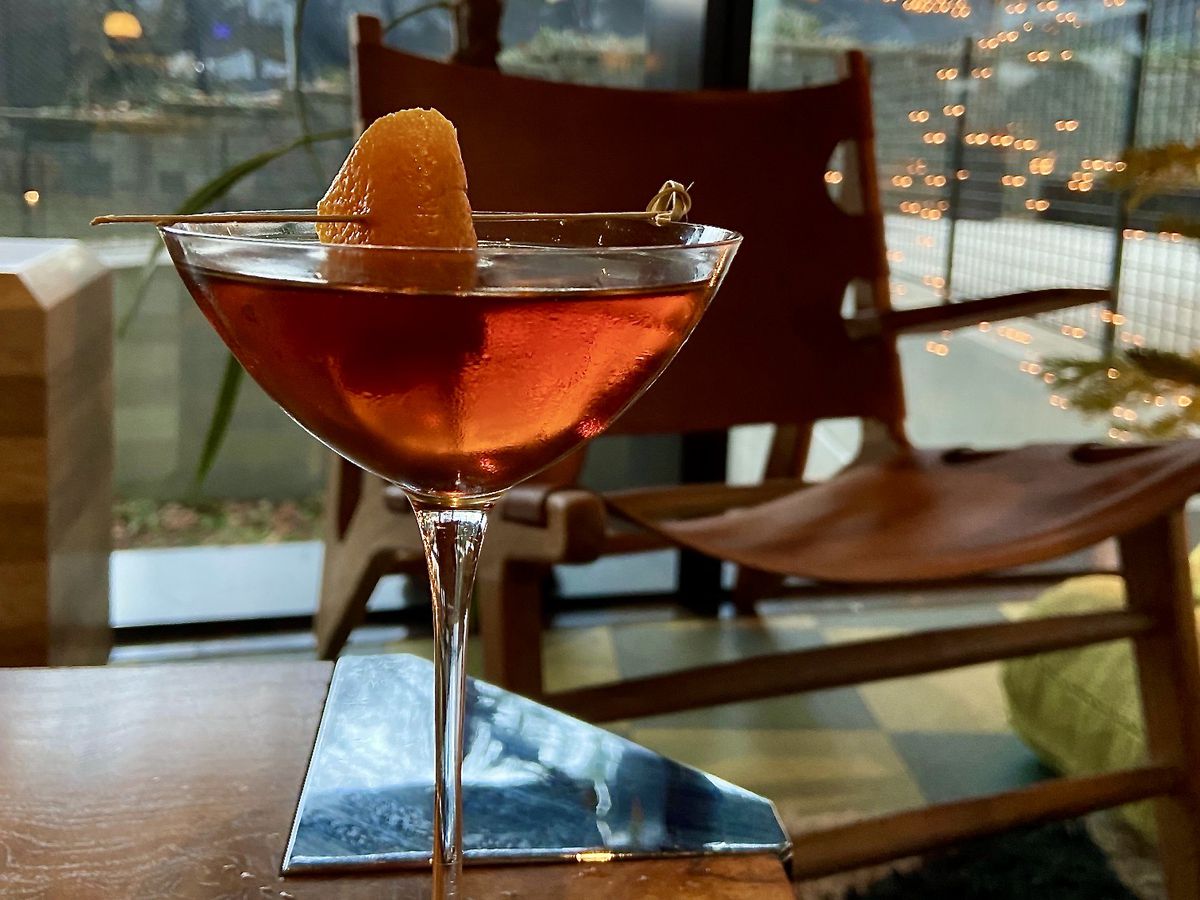 The sherry and vermouth-based Adonis at Burle’s Bar. 
