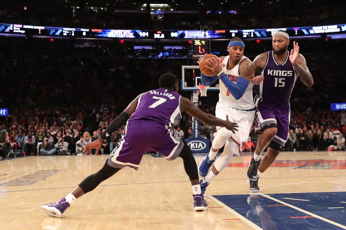 NBA: Sacramento Kings at New York Knicks