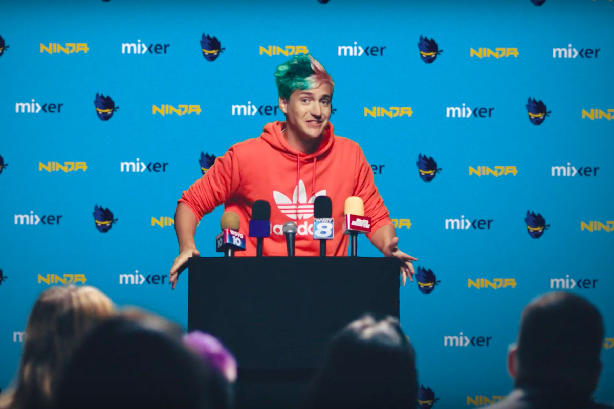 Tyler ‘Ninja’ Blevins announcing his move to Mixer