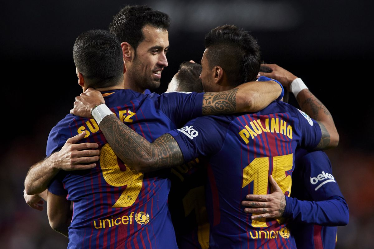 Valencia v Barcelona - Copa del Rey Semi Final Second Leg