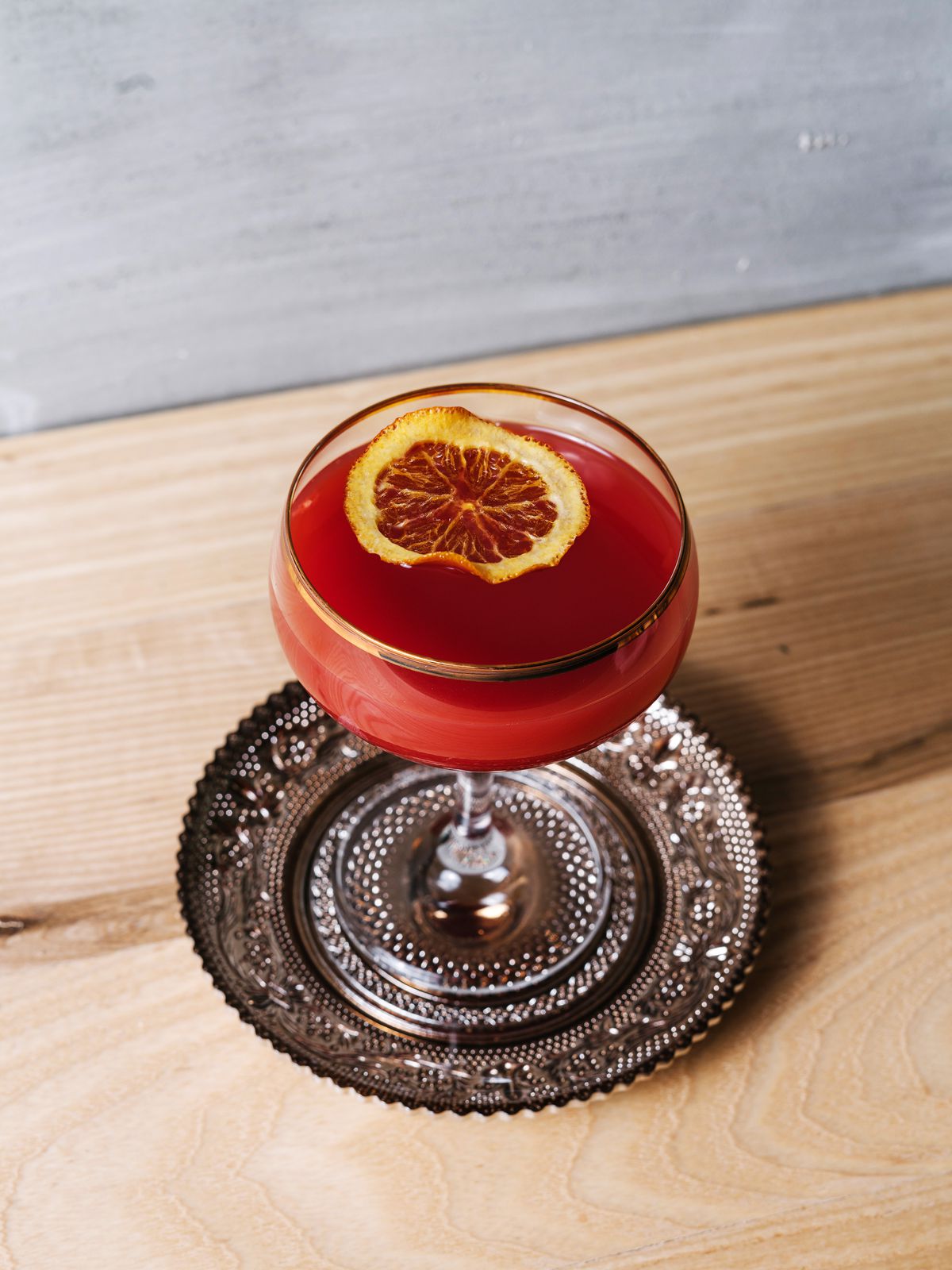 The Glyda Rose cocktail from P6