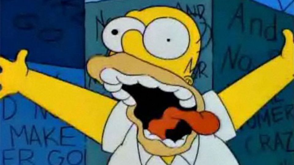 The Simpsons’ Shining parody made Homer’s alcoholism, TV addiction horrifying