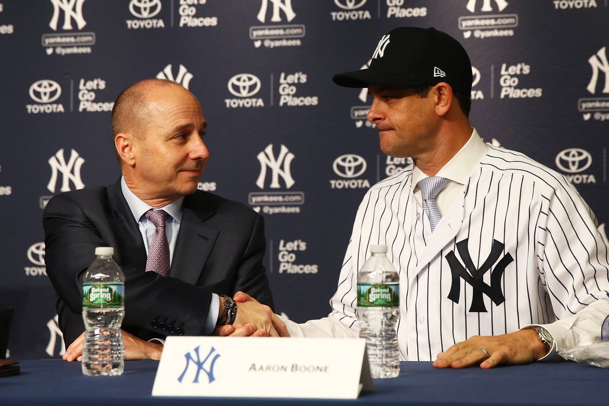 New York Yankees Introduce Aaron Boone As Manager