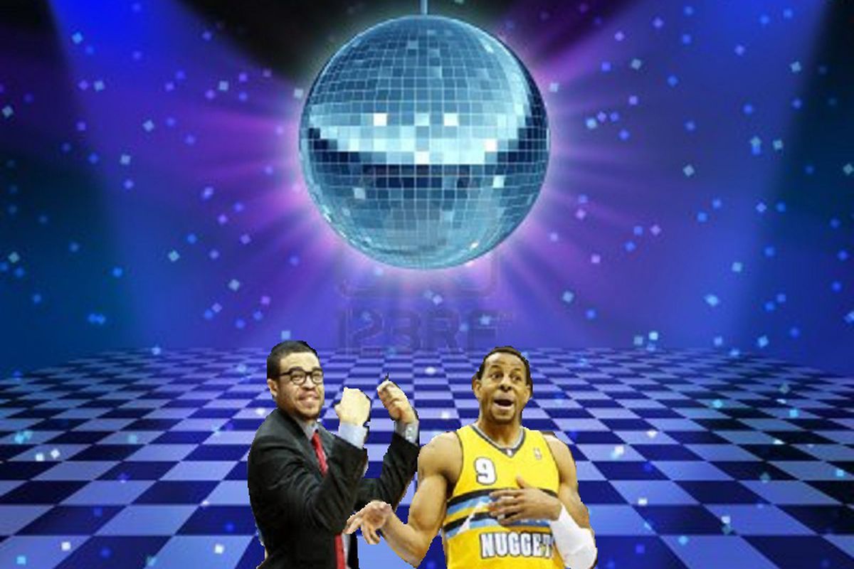 McGee and Iguodala dancing to reader TyLawesome's beat!