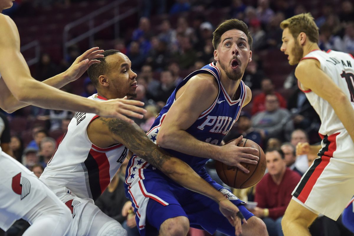 NBA: Portland Trail Blazers at Philadelphia 76ers