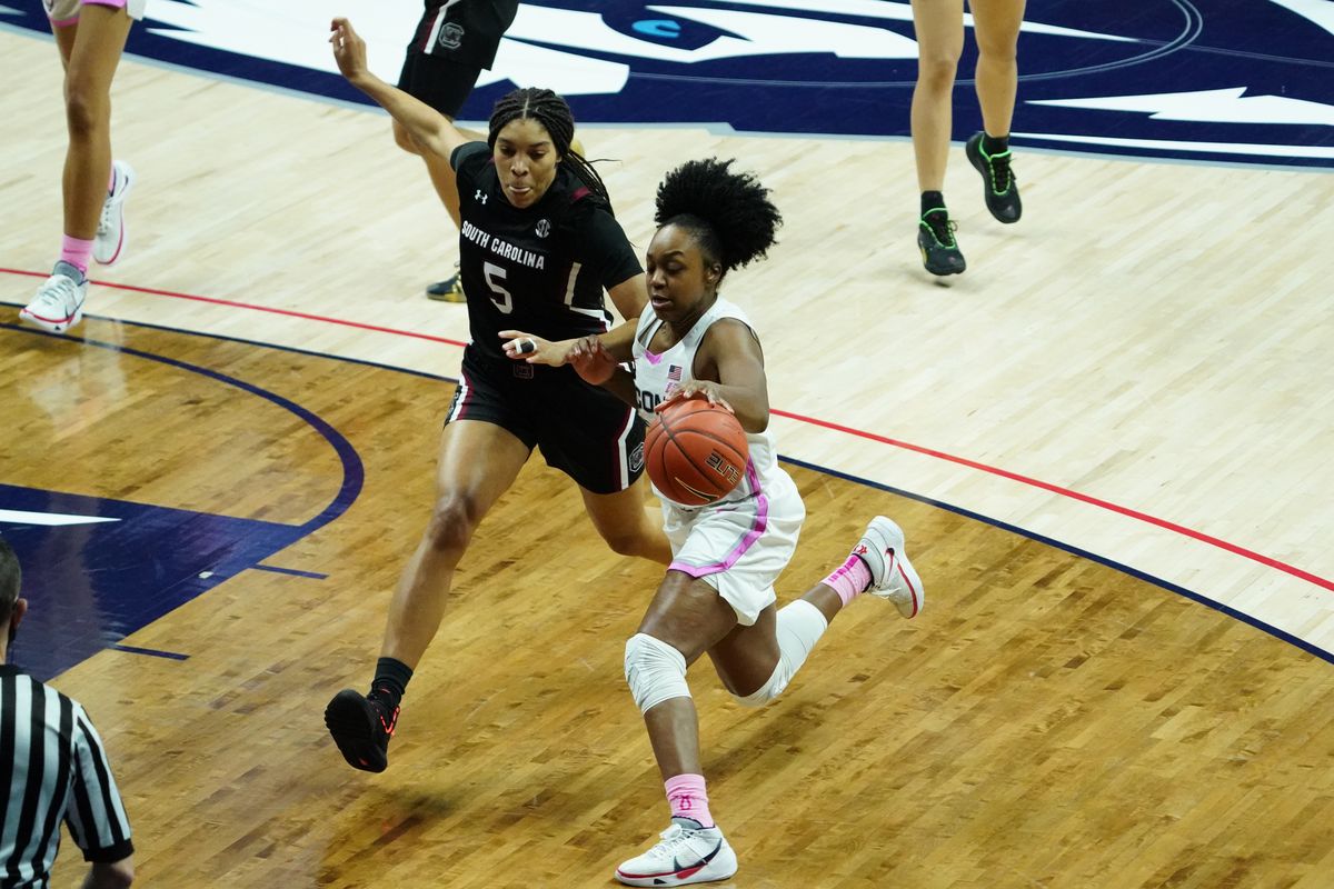 NCAA Womens Basketball: South Carolina at Connecticut