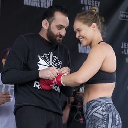 UFC 193 open workouts
