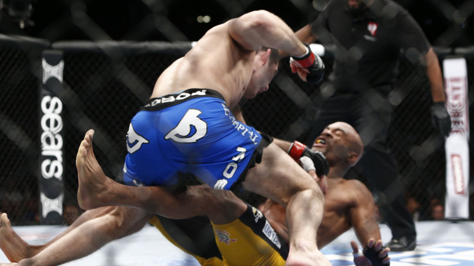 Chris Weidman vs. Anderson Silva 2 full fight video highlights - MMA
