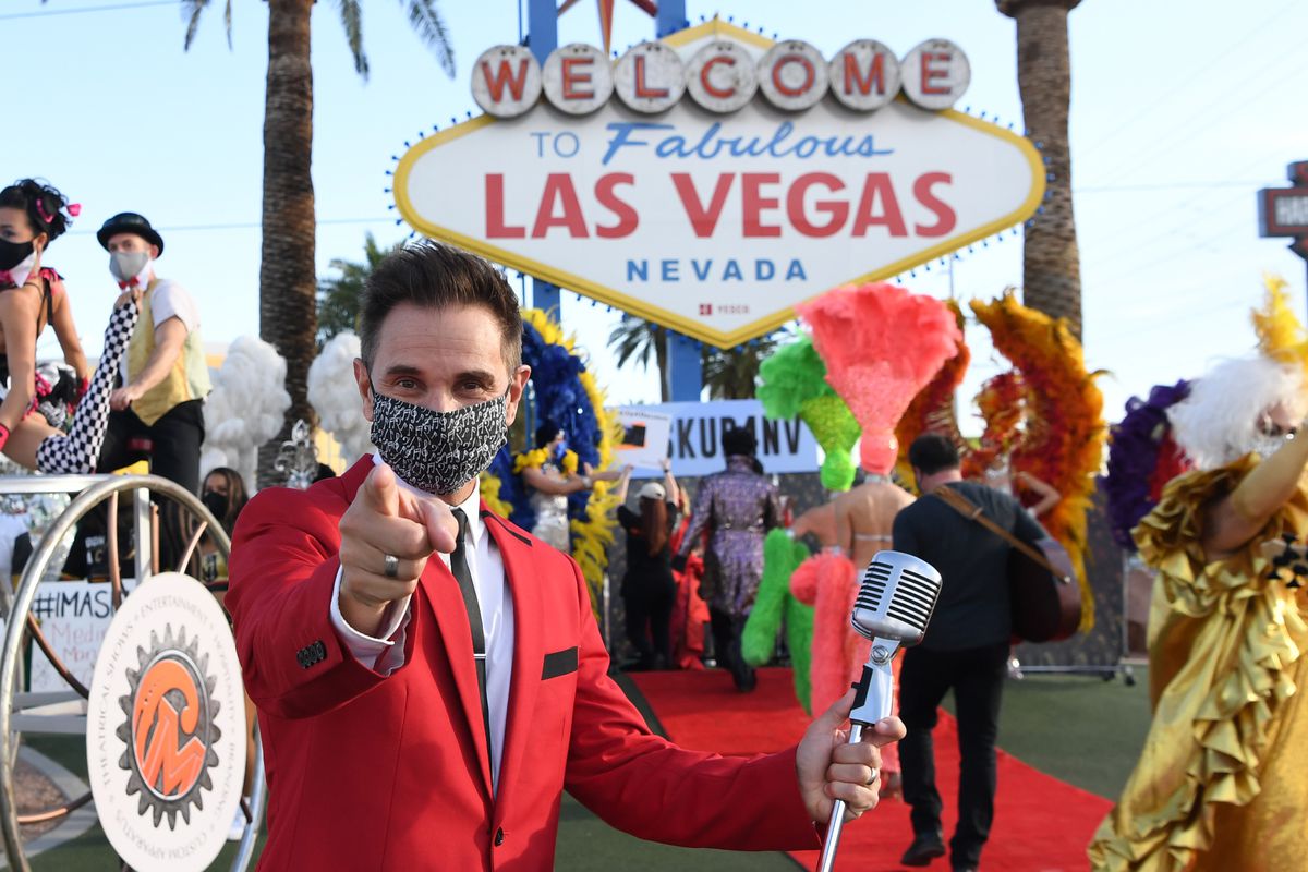 Las Vegas Entertainers Kick Off Pro-Mask Wearing Campaign With Fashion Show Amid Spike In COVID-19 Cases