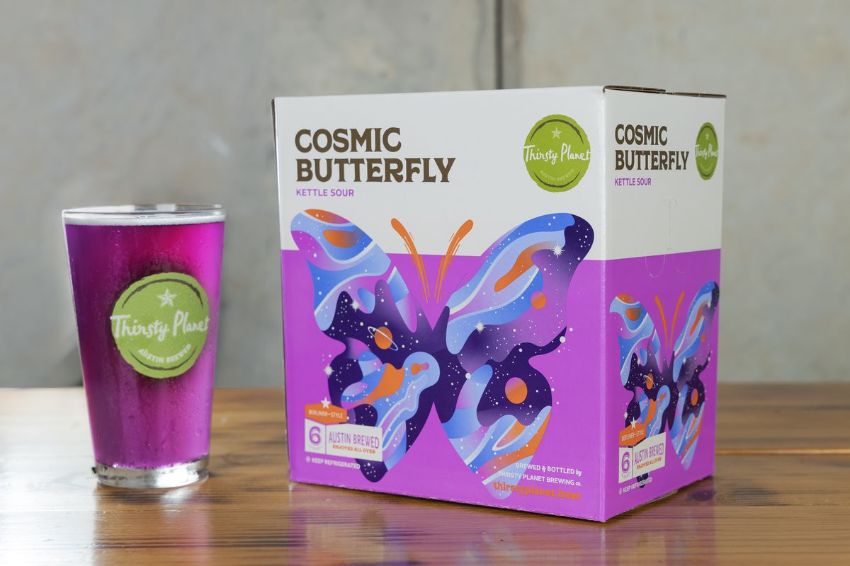 Thirsty Planet’s Cosmic Butterfly beer