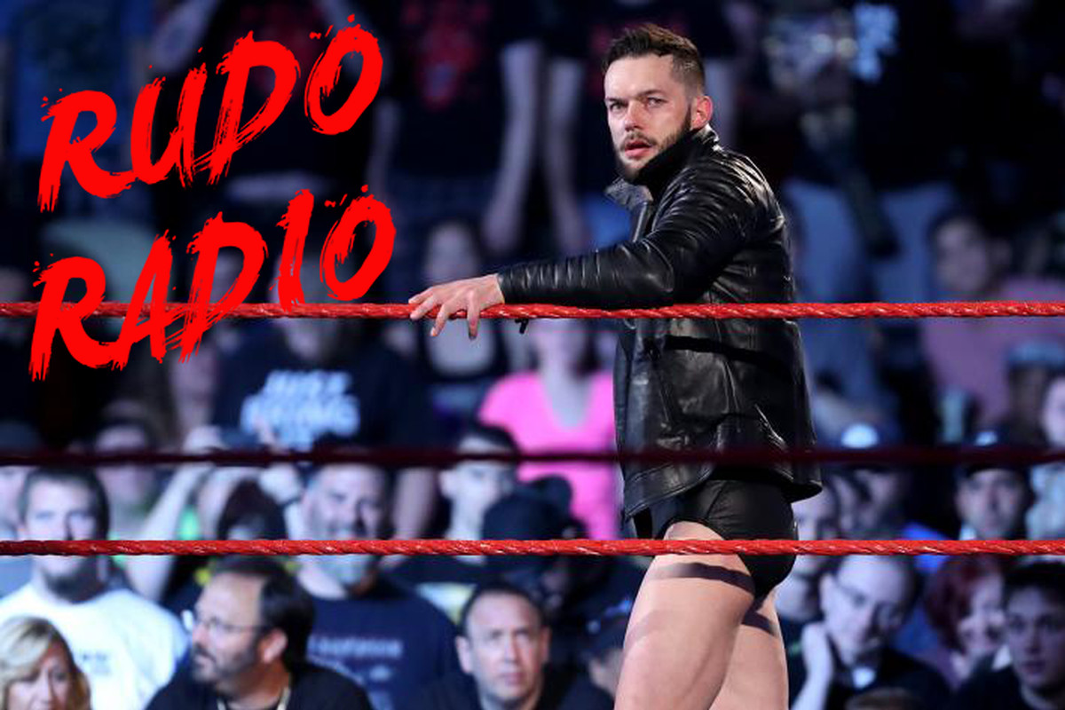Finn Balor enters the ring on his first-ever episode of RAW