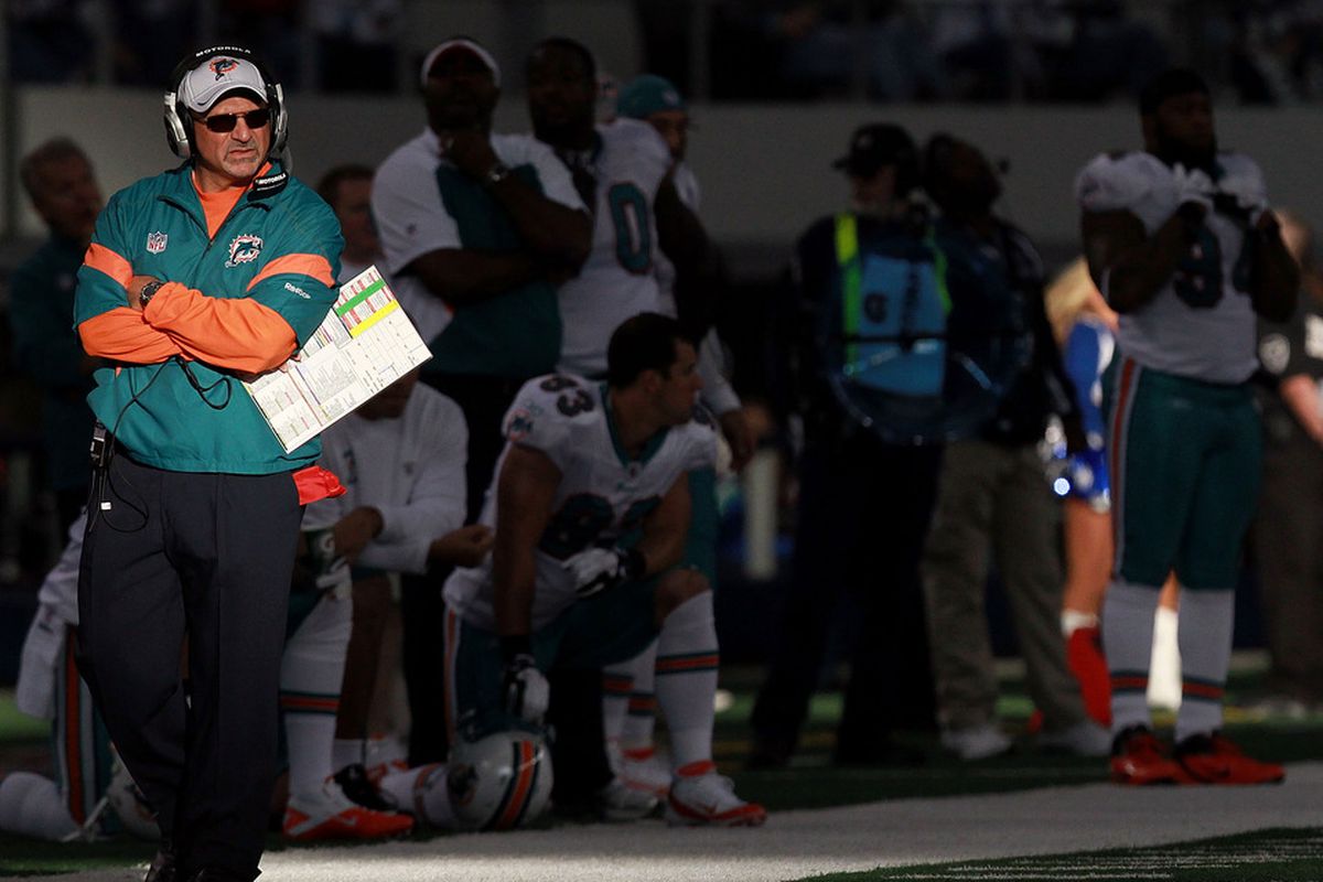 Has Miami Dolphins coach Tony Sparano realized the light at the end of the tunnel may just be a train?