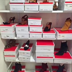 Michel Vivien boots ($300) and heels ($200)