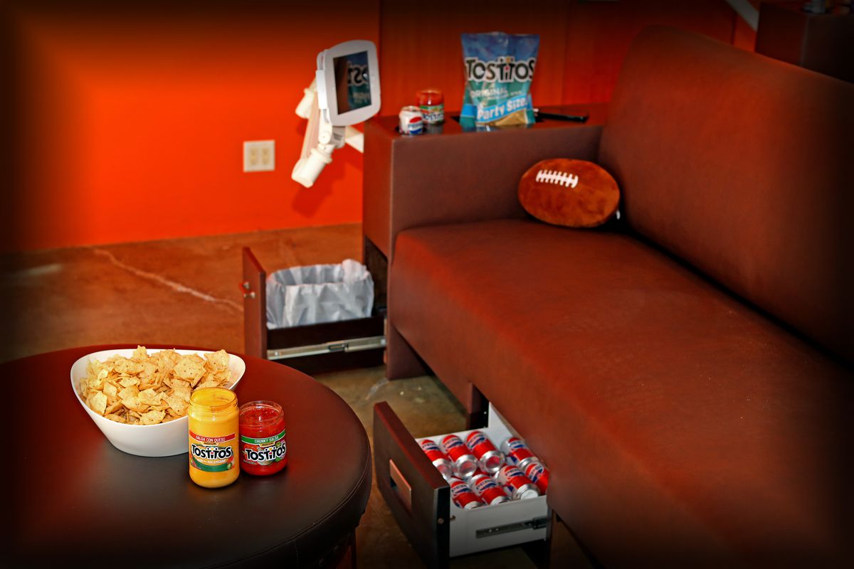 Tostitos Embraces The ‘Homegate’ This NFL Season With First-Ever Snack-Inspired Double-Decker Stadium Sofa