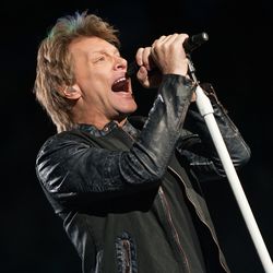 Jon Bon Jovi performs on stage during his "Because We Can: The Tour" in 2013. Bon Jovi will perform at Vivint Arena on March 16.