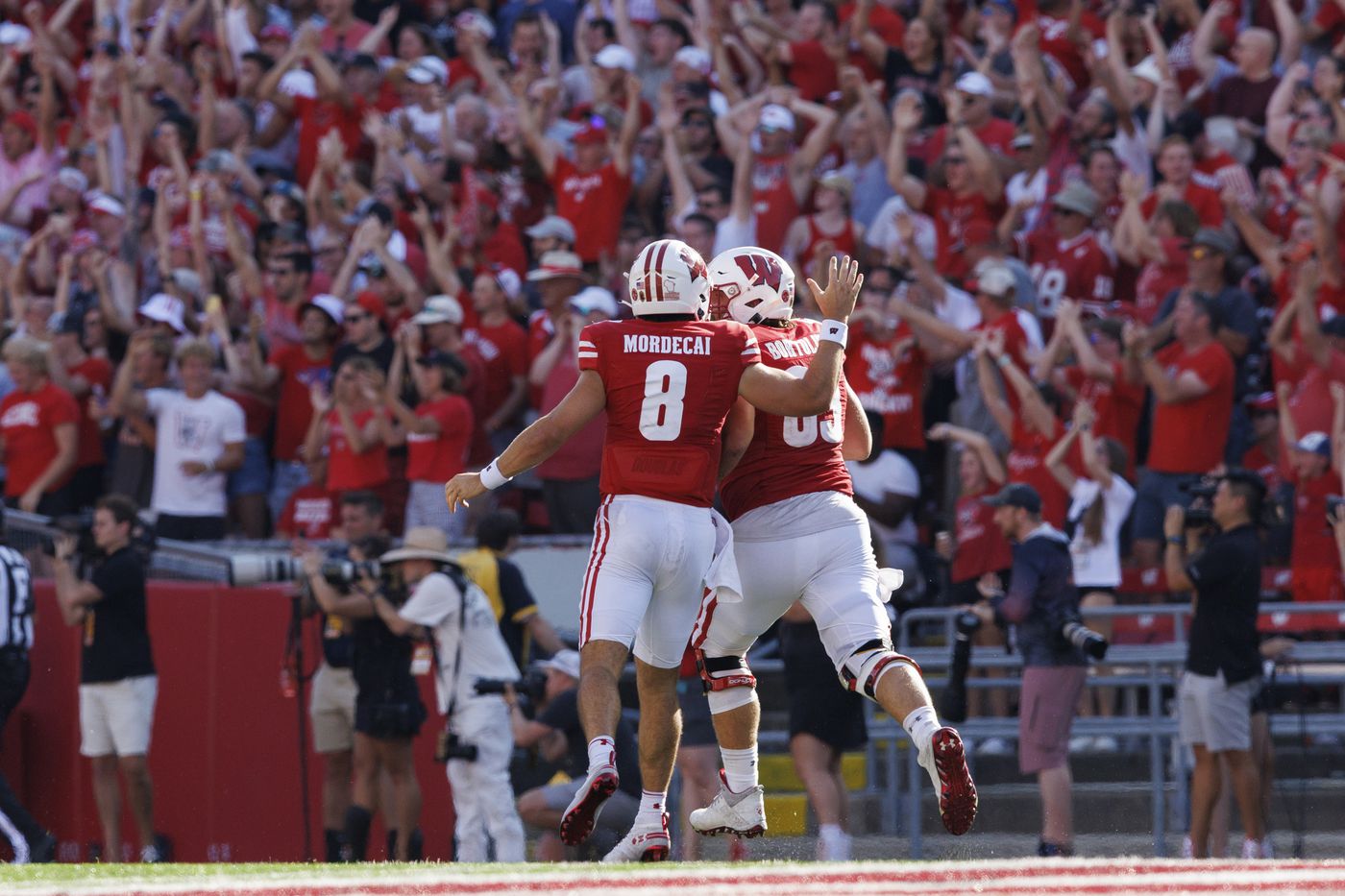 Three takeaways from the No. 19 Badgers’ 38-17 win over Buffalo