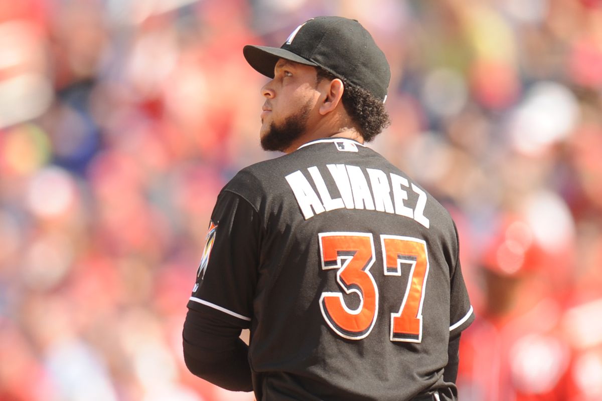 Henderson Alvarez's salary is among a few on the Marlins which appears to be moving on up.